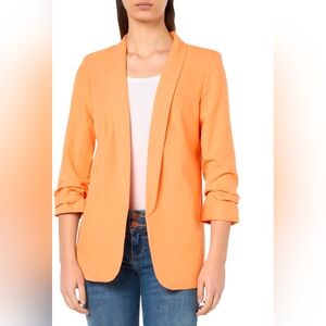 Chic Orange Women's Blazer